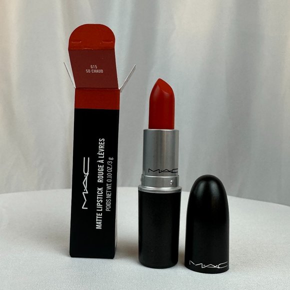 MAC - SO CHAUD Matte Lipstick, Full Size - Brand New In Box. - Picture 1 of 7